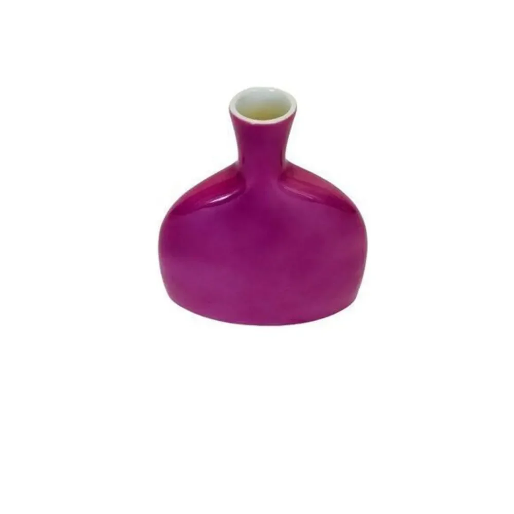 Vintage I.W. Rice and Co. Irving W. Rice Lavender Pink MCM Bud‎ Vase Porcelain